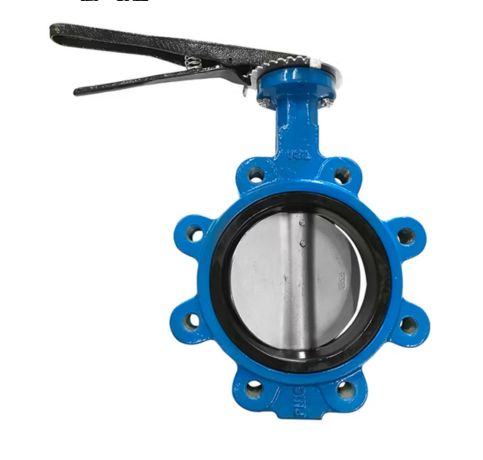 PFA Lined Carbon Steel Double Offset Butterfly Valve in UK